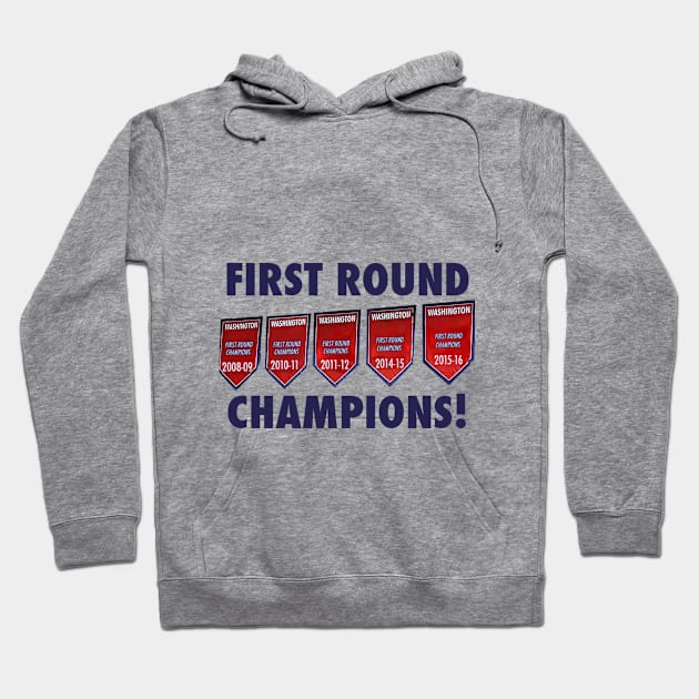 First Round Champs! Hoodie by vectorhockey